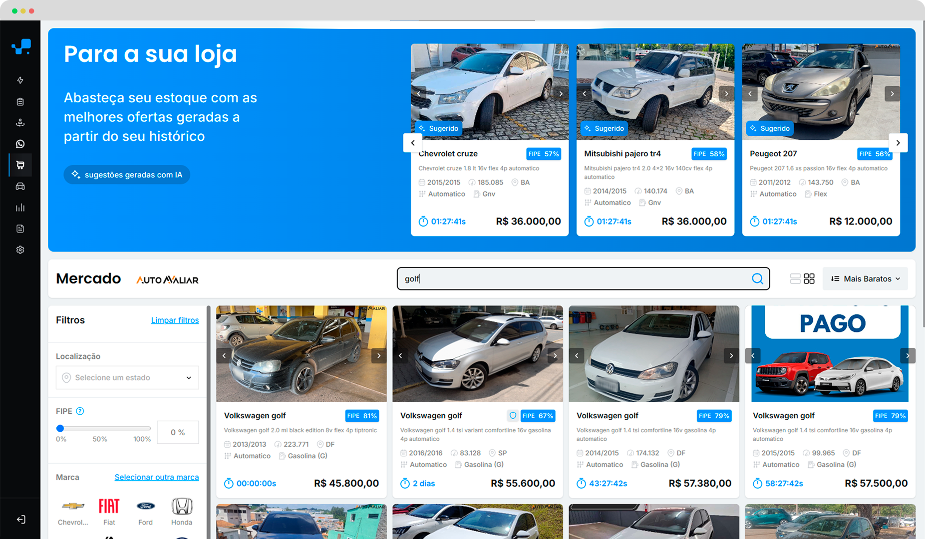 mockup home pra sua loja